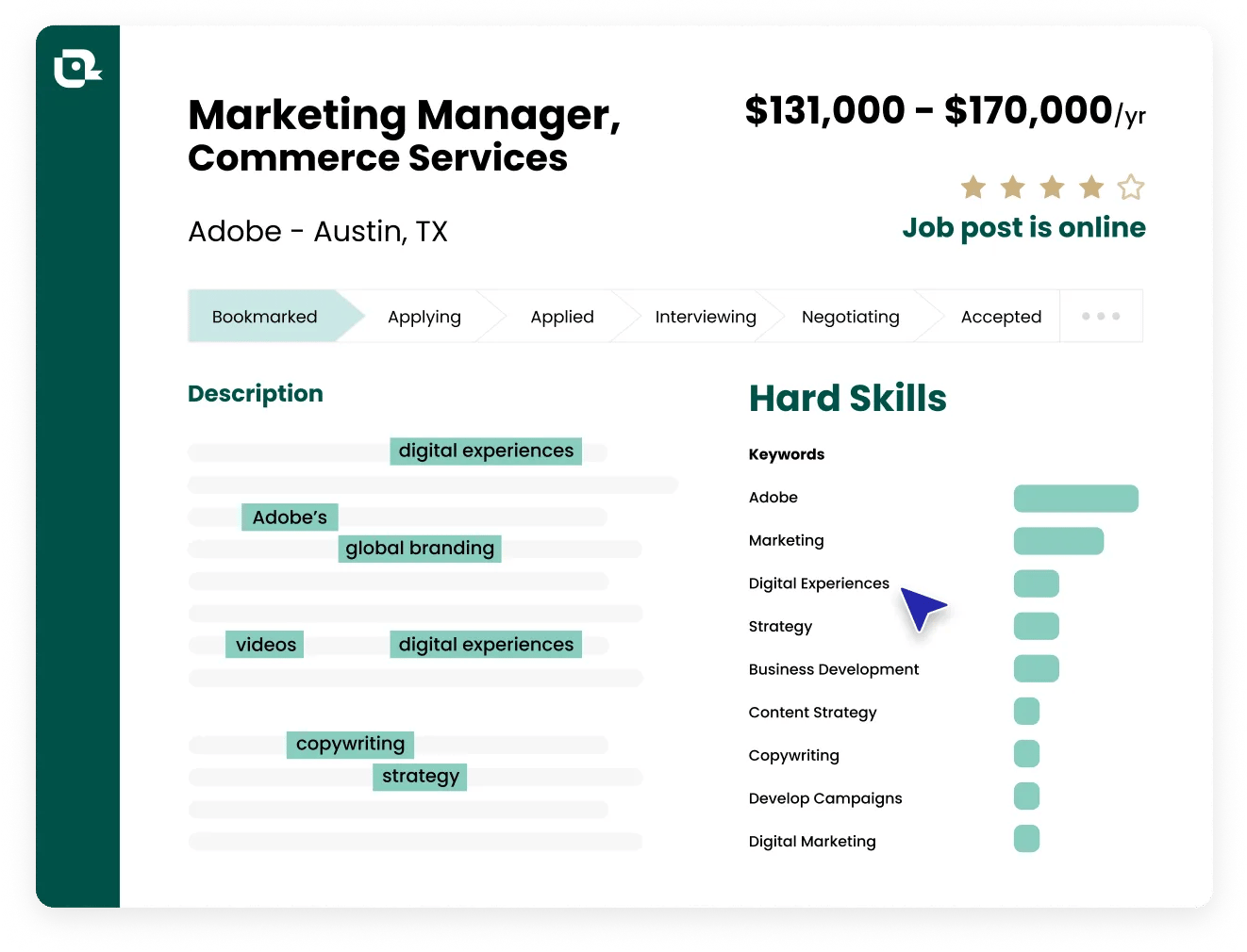 resume ai features