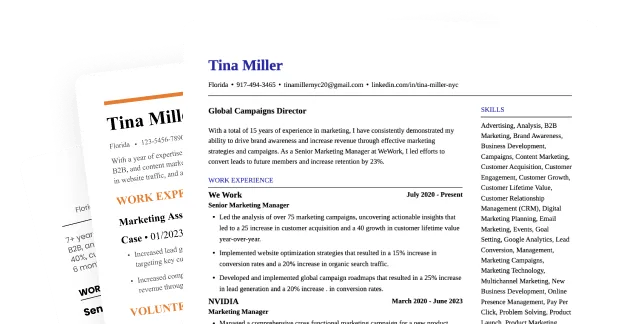 Types of Resume Templates