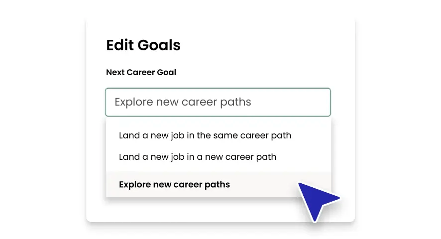 Choose Your Career Goal Objective