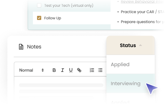 Keep Your Job Search Notes in One Place