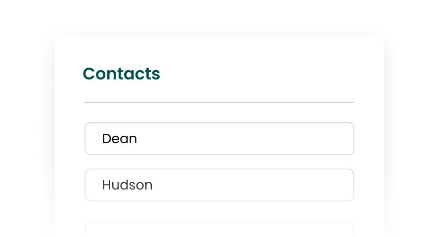 Create a Contact