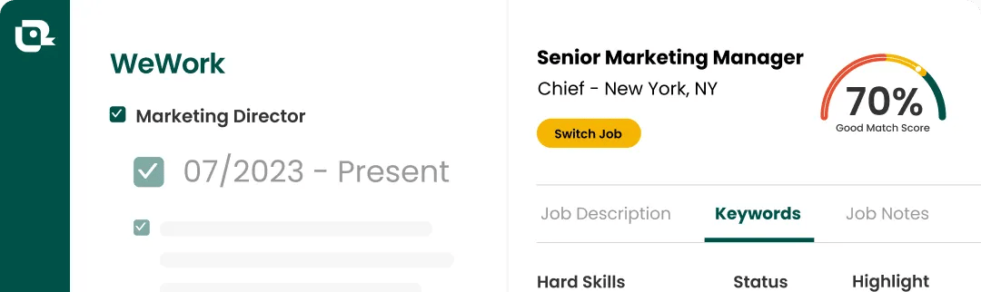 Job Description Match