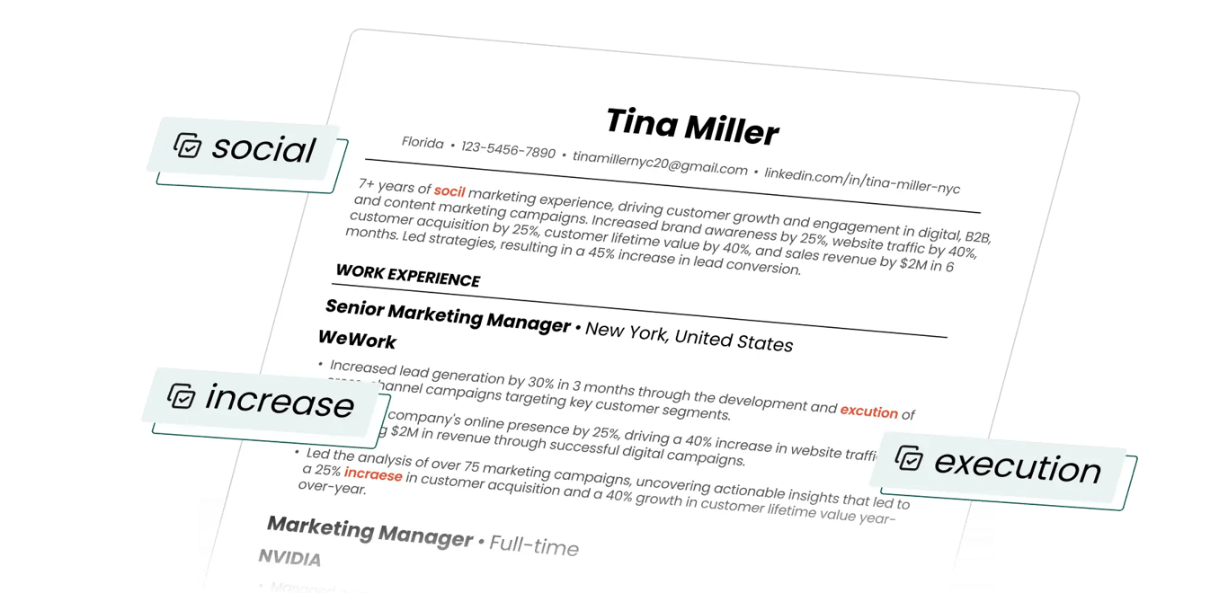 resume grammar checker