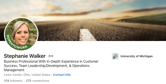 Stephanie Walker LinkedIn