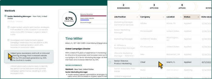 Maximizing hiring season with a job application tracker and resume builder in one