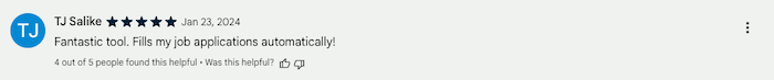 A screenshot of a Ramped review from the Chrome Web Store‍