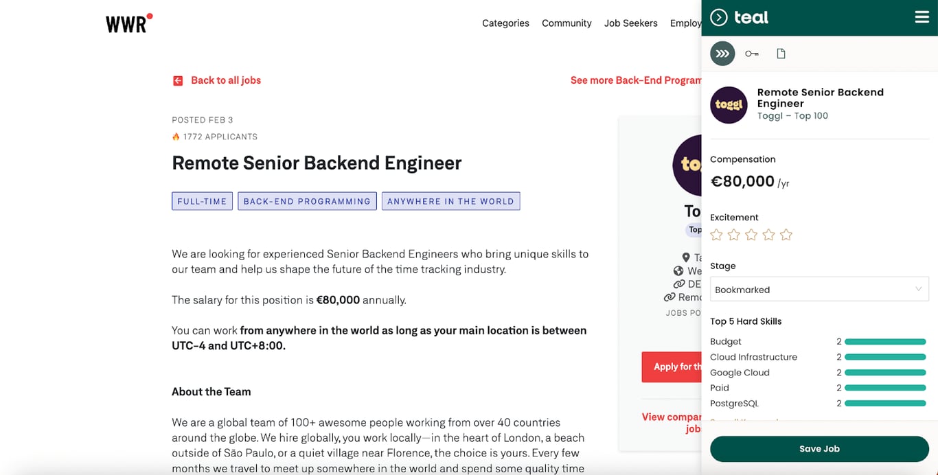 job search site