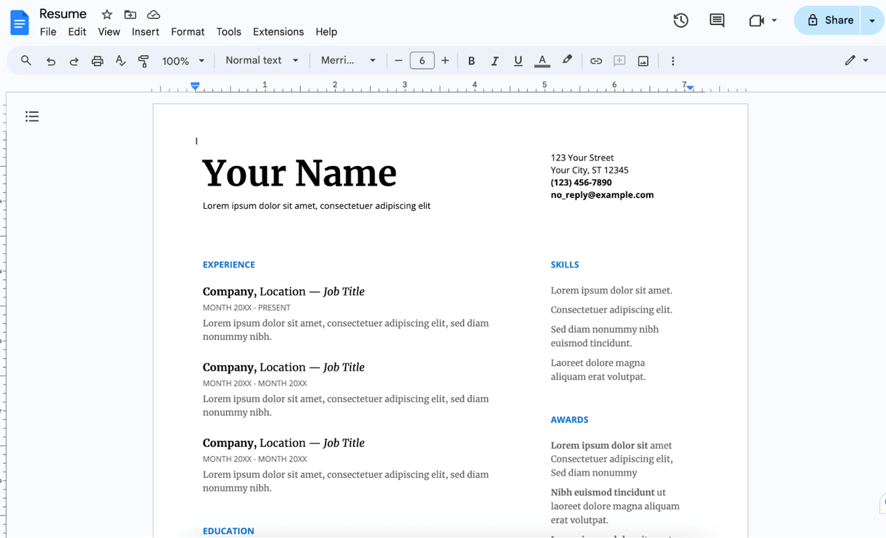 You can adjust spacing easily in word processors like Microsoft Word and Google Docs