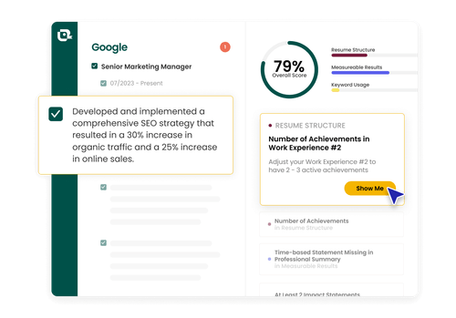 Rezi alternatives resume analysis