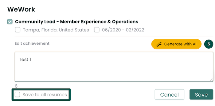 Rezi alternatives syncing and managing resumes