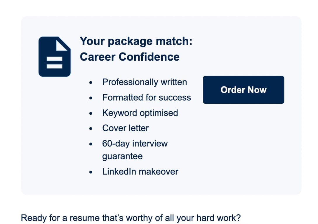 Promotional ZipJob email
