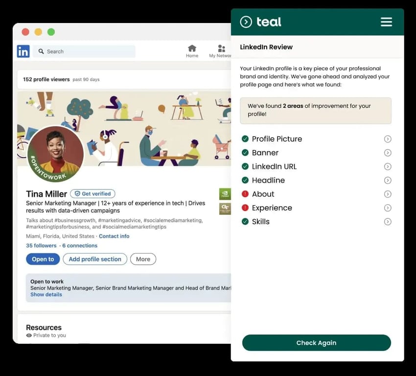 Teal Chrome Extension