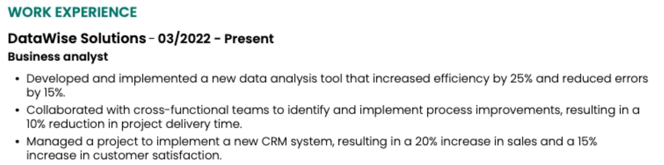 reverse chronological resumes prioritize work experience over skills