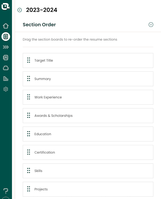 How to showcase awards on resume builder 