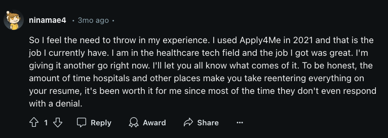 A review of Ladders on Reddit
