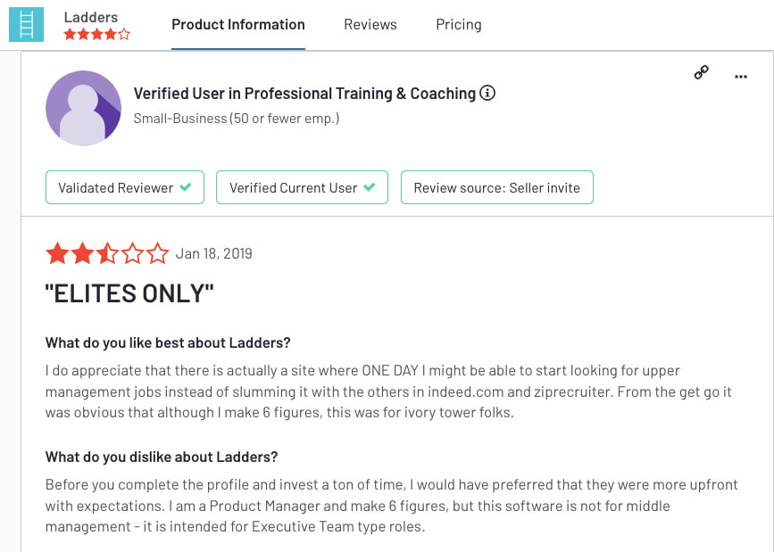 Review of Ladders