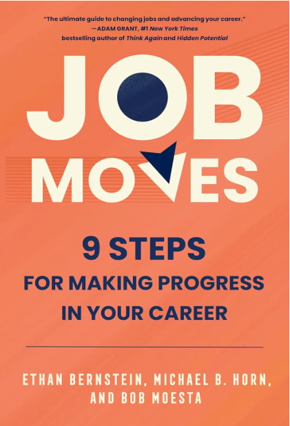 The cover of one of the best professional develolpment books, Job Moves