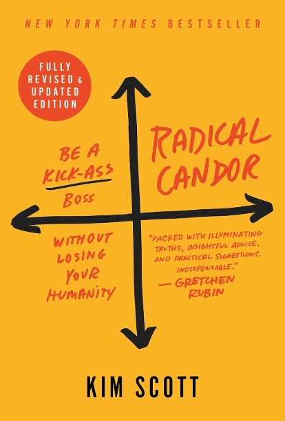 The cover of Radical Candor as one of the best 2025 professional development books 