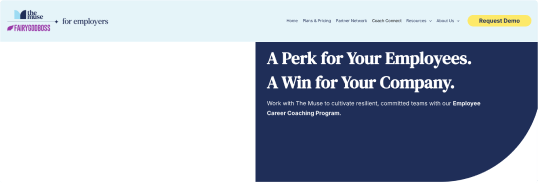 Best resume writing services with coaching, the Muse Coach Connect homepage