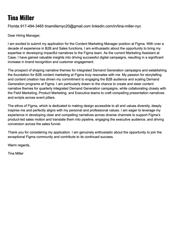 Google Docs cover letter template 9