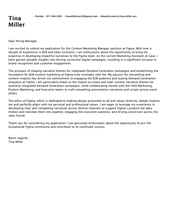 Microsoft Word cover letter template 9