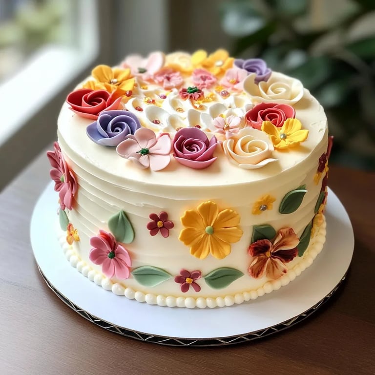 Bolo de Aniversário de Flores: Uma Receita Incrível e Definitiva