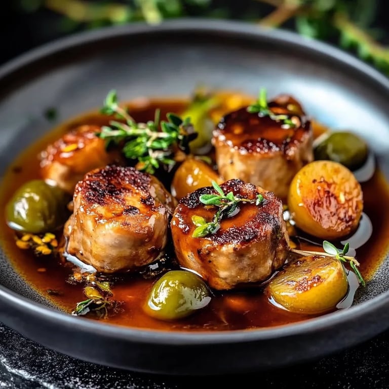 Rosenkohleintopf mit 400 g Gehacktes