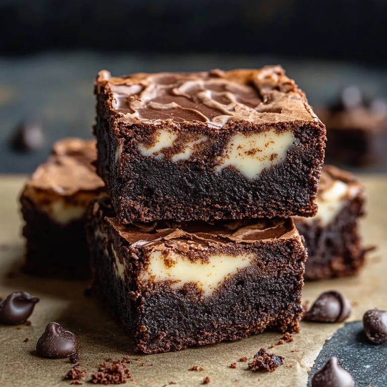 Käsekuchen-Brownies