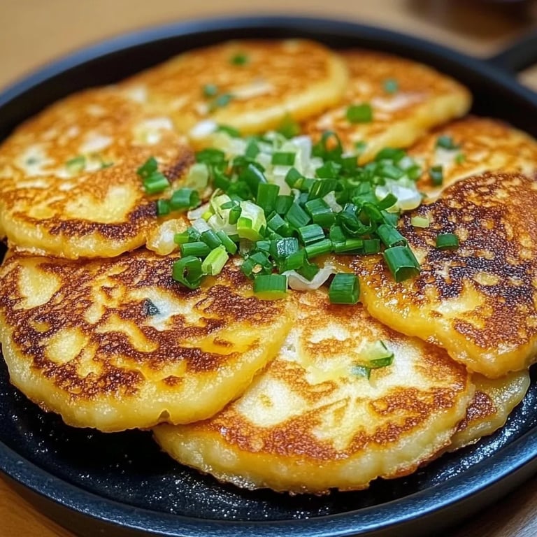 Gamjajeon Pancakes