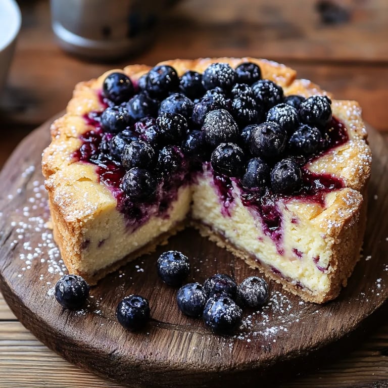 Simple Blueberry Basque Cheesecake: An Amazing Ultimate Recipe