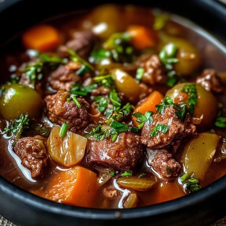 Rosenkohl-Eintopf mit Hackfleisch