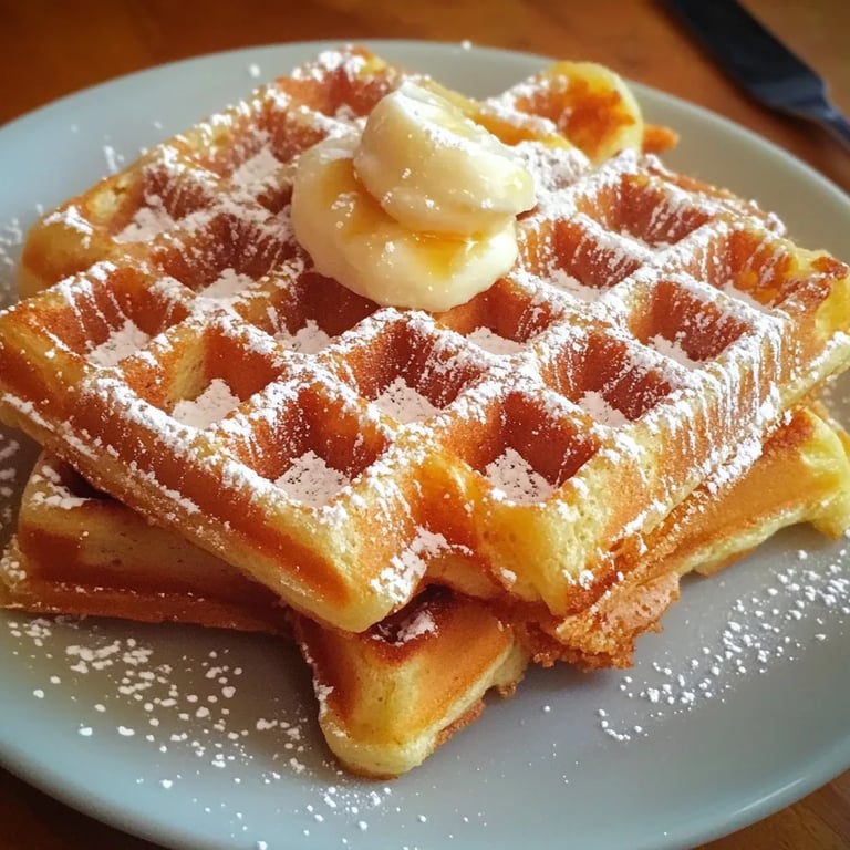 Bananenwaffeln