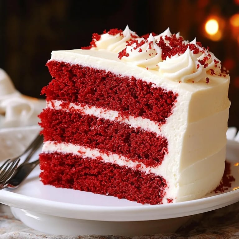 Very Moist & Soft Red Velvet Cake