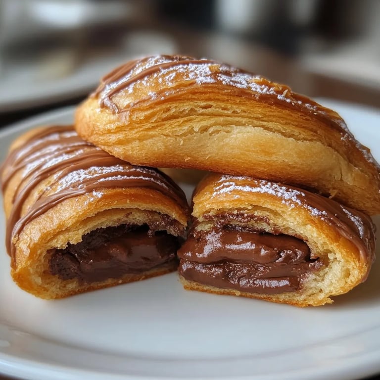 Nutella-gefüllte Schokoladenkekse