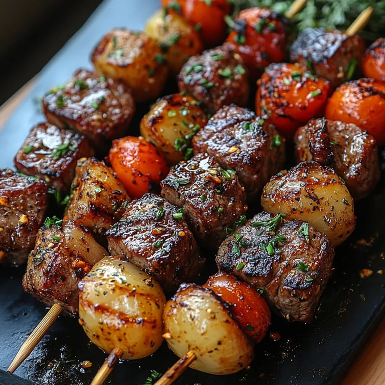 Brochetas de Filete con Romero y Ajo: Una Increíble Receta Última