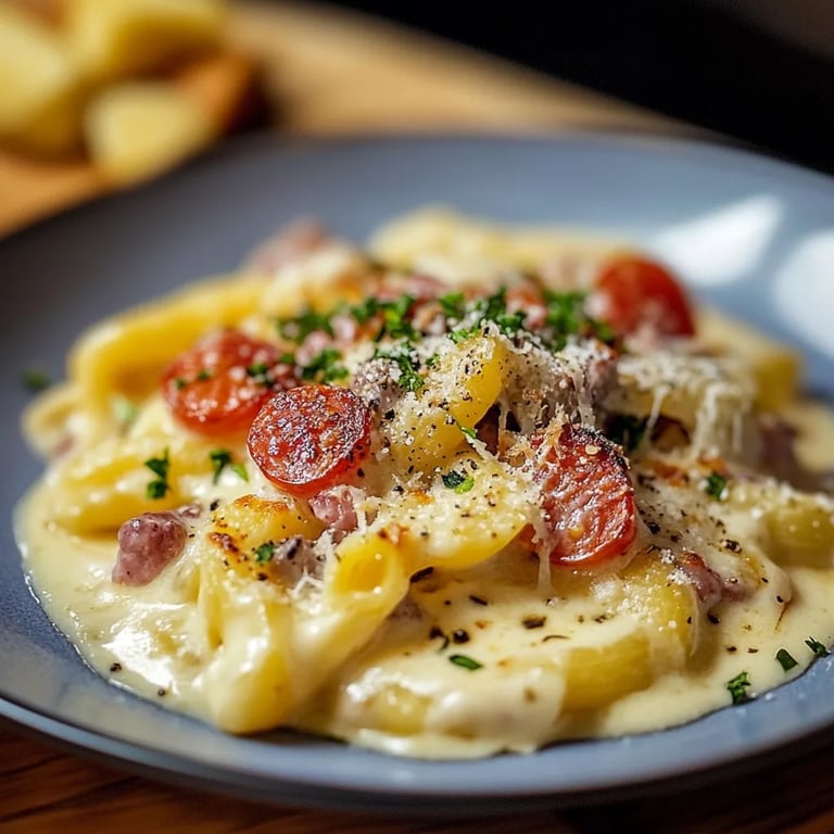 Carbonara Kartoffelauflauf