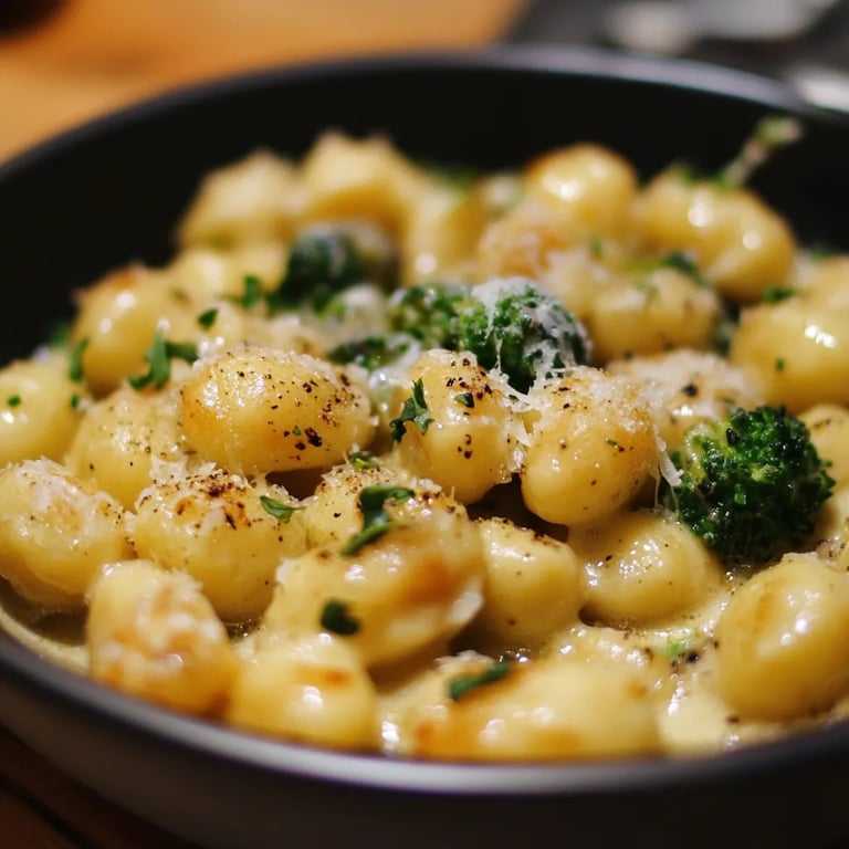 Cremige Gnocchi mit Brokkoli: Ein Unglaubliches Ultimatives Rezept für 4 Portionen