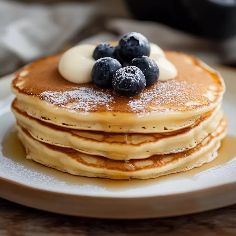 Hausgemachte Pfannkuchen