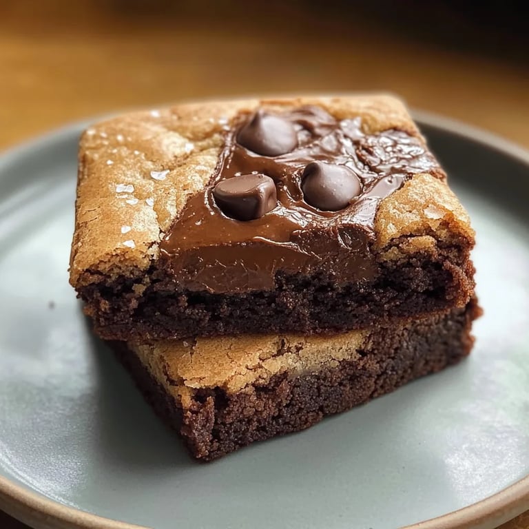 Brookies-Kekse – Browned Butter Blondie