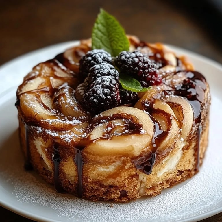 Zimtschnecken-Apfelkuchen