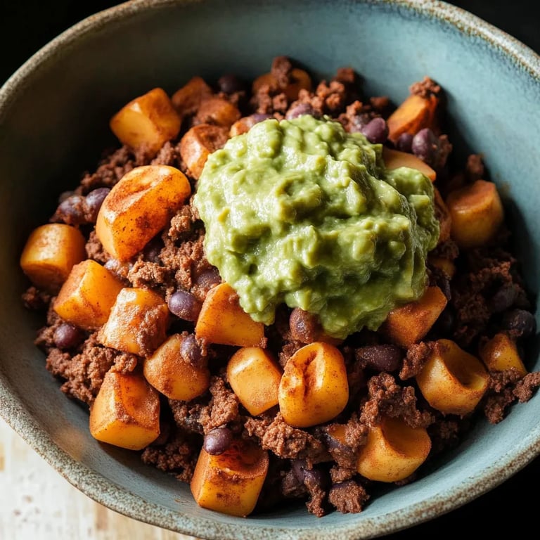 Süßkartoffel Bowl mexikanischer Art