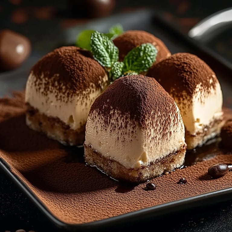 Tiramisu-Kugeln