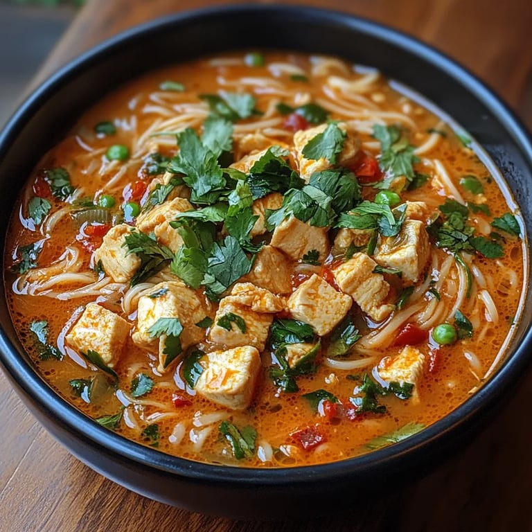 Sopa Tailandesa de Pollo Sencilla: Una Increíble Receta Esencial