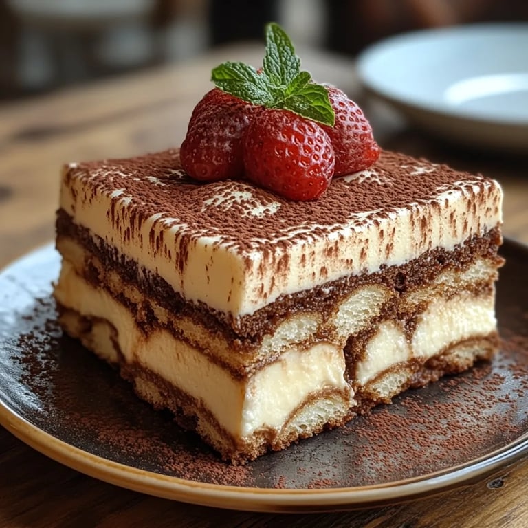 Zuckerfreies Schokoladen-Tiramisu: Ein Unglaublich Ultimatives Rezept für 6 Personen