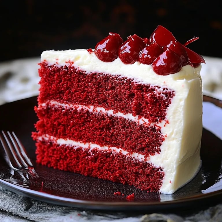 Very Moist & Soft Red Velvet Cake