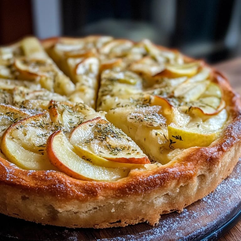 Versunkener Apfelkuchen