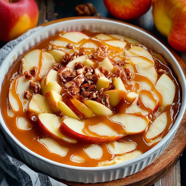 Caramel Apple Cheesecake Dip