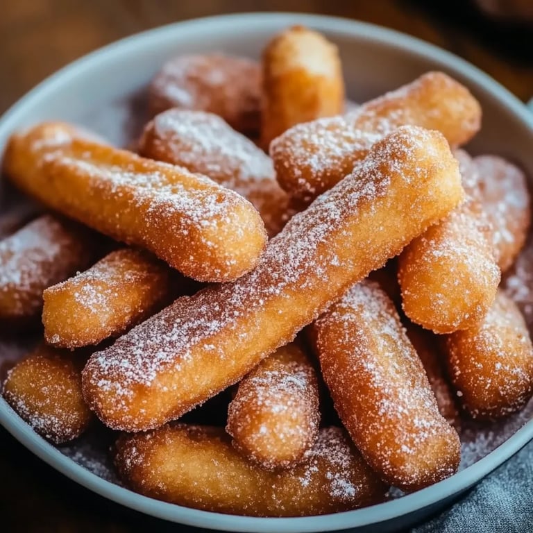 Gesunde Air Fryer Churro Bites