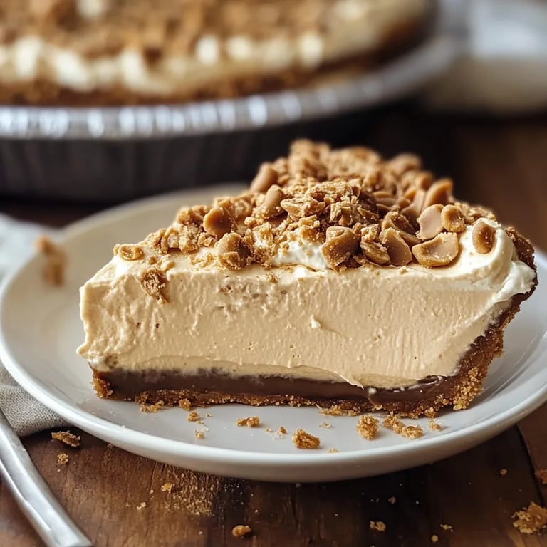 Old Fashioned Peanut Butter Pie
