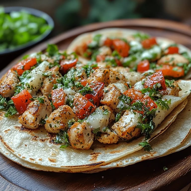 <p>Tacos César de Pollo Desmenuzado: Una Receta Increíble y Esencial</p>